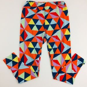 LuLaRoe Leggings Tall & Curvy Color Design Pattern